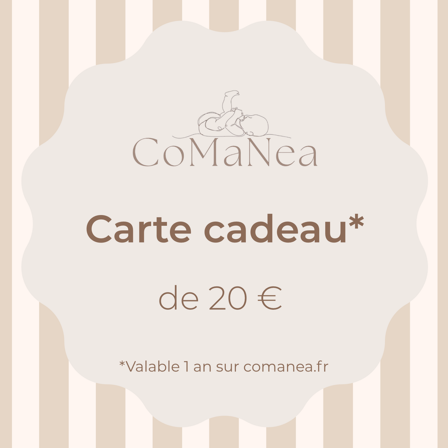 Carte Cadeau 20 €
