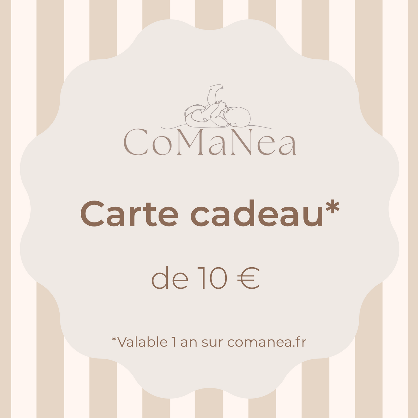 Carte Cadeau 10 €